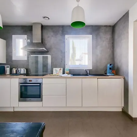 度假居 Maison Avec Piscine Pour 4 Adultes Et 2 Enfants 圣马丹德雷