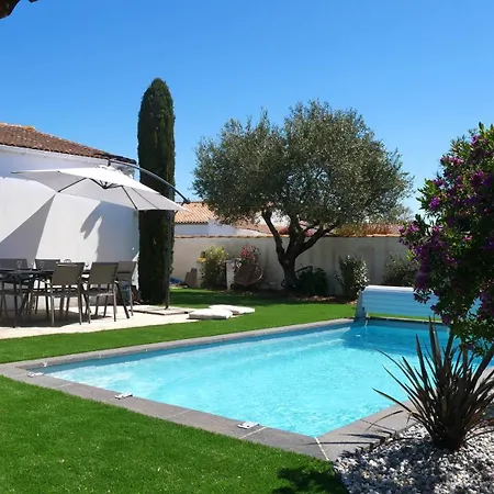 Semesterbostad Maison Avec Piscine Pour 4 Adultes Et 2 Enfants Saint-Martin-de-Ré